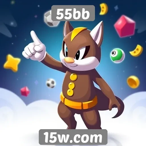 55bb oferece ampla variedade de jogos online